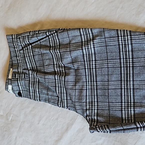 PaCsun slim chino gray plaid trouser pants size 34 - Picture 9 of 17